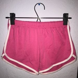 XS Hot Pink Summer Workout Shorts